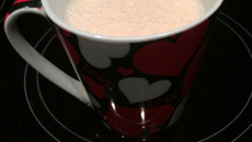 Shake de whey com banana