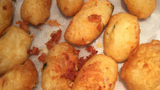 Bolinho frito de batata