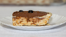 Pavê simples de chocolate