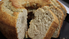 Bolo light de banana