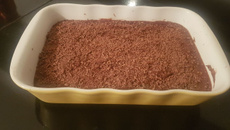 Mousse de chocolate meio amargo