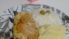 Panqueca com creme de milho