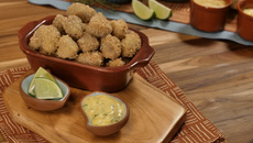 Coração à milanesa