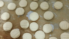 Biscoito de maisena com goiabada