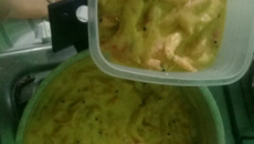 Estrogonofe de camarão da Myrelly