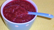 Granita de framboesa