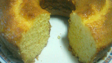 Bolo especial de laranja