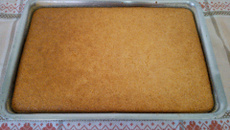 Bolo de farinha de milho