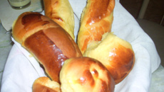 Pão caseiro da Iara