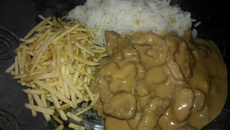 Estrogonofe de carne super fácil