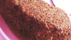 Bolo de Banana com Aveia em Flocos