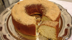 Bolo de laranja com iogurte do Vitor