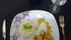 Frango ao curry