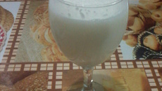 Batida de coco deliciosa