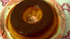 Pudim de leite ninho