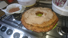 Bolo de maçã