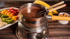 Fondue de chocolate