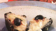 Berinjela recheada Mococa