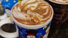 Chocolate quente ao Rum