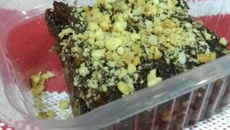 Brownie de banana e cacau