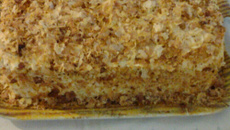 Bolo de massa folhada