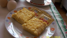 Bolo de fubá cremoso diet