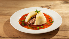 Petit Gateau de Linguiça Wurstwagen