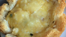 Quiche falso de frango