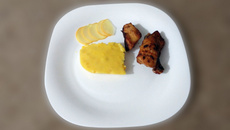 Polenta de milho verde