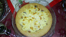 Torta de camarão Deusa do Mar