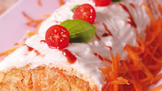 Rolo de Cenoura com Atum - Áurea