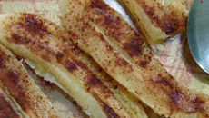 Banana assada fácil