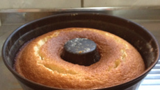 Bolo de milho com farinha de polentina
