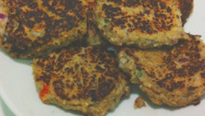 Bolinho de sardinha fitness