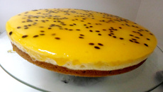 Torta de maracujá