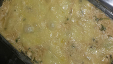 Lasanha de berinjela com ricota