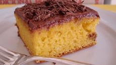 Bolo de cenoura da Z