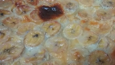 Torta de doce de banana