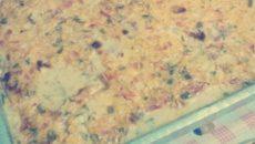 Cação assado no forno