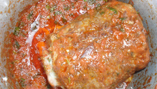 Contra-filé recheado - Cordon Bleu