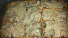 Macarrão de capeletti com brócolis ao molho rosé