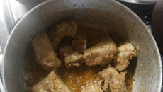 Costela de porco no limão