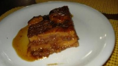 Torta gelada de banana frita do Ali