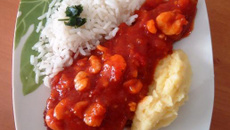 File de Merluza ao Molho de Camarão