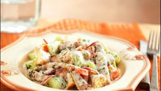 Salada árabe de sardinha