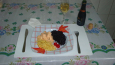 Estrogonofe de salmão Klug