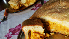 Torta de frango de liquidificador