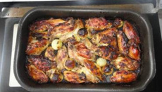 Asinhas assadas preferidas do Walter de Fringe