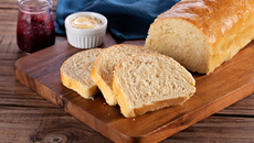 Pão de forma caseiro