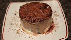 Sobremesa cremosa de damasco